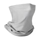 thumbnail image 3 of Bandana, bufanda, protector facial con oreja colgante, tela de poliéster, resistente al viento, protección solar contra el polvo para fiestas, Raves, Gris claro, 3 of 9