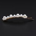 thumbnail image 1 of Pinzas para el pelo de perlas para mujer, horquilla de flores con , pinzas laterales para el pelo, accesorios decorativos, ideas perfectas en e S blanca Baoblaze Las perlas de las mujeres pinza de pelo, 1 of 8