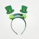 thumbnail image 5 of Diadema con lazo para festival, sombrero pequeño verde para el día de San Patricio, collar con trébol, 5 of 5