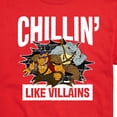 thumbnail image 3 of Teenage Mutant Ninja Turtles - Chillin Like Villains - Men's Short Sleeve Graphic T-Shirt, 3 of 5