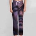 thumbnail image 2 of Johnny Depp Pajamas Pants 3D Printing Wide Leg PJ Pant Loungewear Casual Comfy Sleepwear Lounge Pants for Men WomenL, 2 of 9