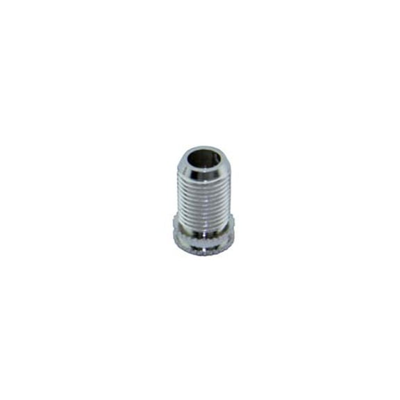 Presta Adaptor Valve 14mm Alloy Chrome.