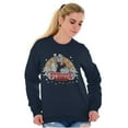 thumbnail image 4 of Retro Popeye Strong Together Sweatshirt for Men or Women Brisco Brands S, 4 of 6