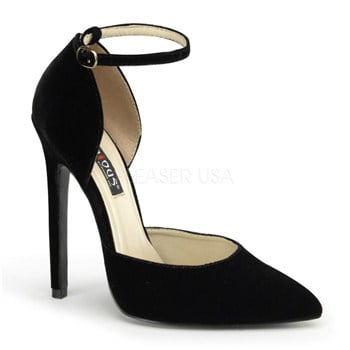Evening Shoe Spike Heeled - SEXY-21, 5'' Stiletto Heel Ankle Strap D' Orsay Pump Shoes