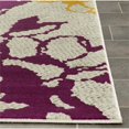 thumbnail image 3 of Safavieh Porcello 2'4" X 9' Power Loomed Rug in Light Gray and Purple, 3 of 3
