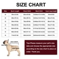 thumbnail image 3 of BT Bear Large Dog Clothes, Large Dog Recovery Suit, Anti-Shedding Dog Pajamas Pjs, After Surgery Dog Onesie for Medium Large Dog Maroon 36#, 3 of 7
