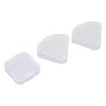 thumbnail image 5 of 4 Uds esponja para maquillaje funda, soporte diferentes formas transparente portátil impermeable Puff protector contenedor, 5 of 5