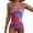 Hot Pink, variant on Womens Bathing Suits, Swim Dress Women, Ladies Swimsuits, One Piece Swimsuit Women, Women'S Metal Ring Wide Straps One Piece Swimsuit Floral Print Tummy Control Bathing Suit, Black L