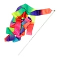 thumbnail image 1 of 4M Ballet Streamer Rainbow Color Ballet Ribbon Sparkling para niños Art Dances, 1 of 4