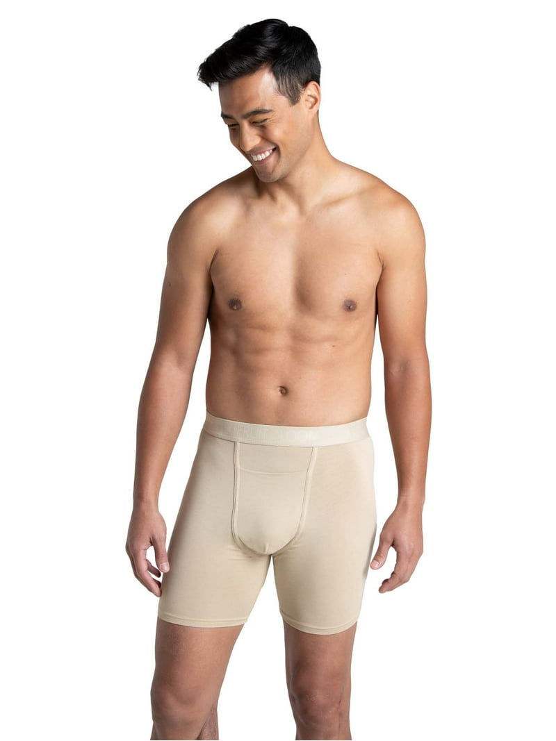 Fruit of the Loom Men's Fruitful Threads Boxer Briefs, 3-Pack