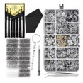 thumbnail image 2 of Eyeglasses Repair Set Nose Pads Replacement Accessory Glasses Maintenance, 2 of 5