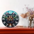 thumbnail image 2 of Bear Forest Mountains Trees 10 inch Wall Clocks Non Ticking Easy to Read Battery Decorative for Home Bathroom Kitchen Bedroom Living Room, 2 of 8