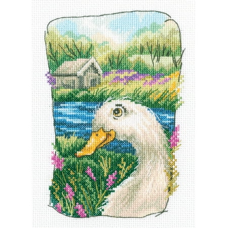 UPC: 4742022978580 | Cross-stitch Kit Grandmother s old garden C341