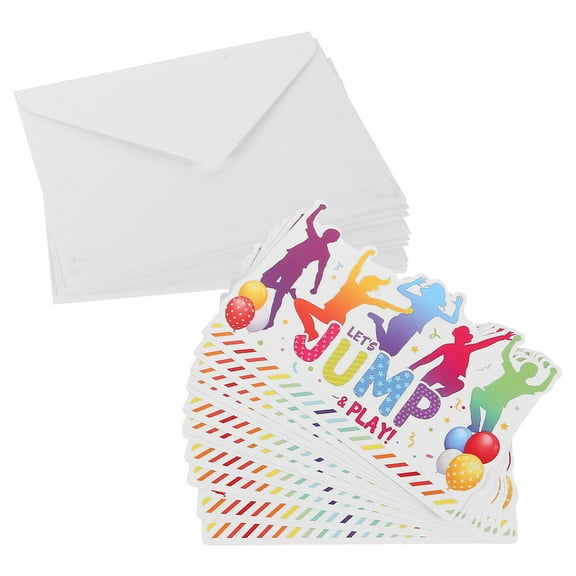 12 Sets Party Invitation Card 14.70X9.80X0.05CM White