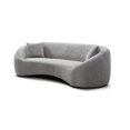 thumbnail image 2 of Minimalist 3 - Seater Sofa in Chenille Velvet / Sink - in Relaxation for Living Areas, 2 of 4
