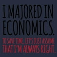 thumbnail image 3 of CafePress - Majored In Economic Sweatshirt - Kids Hooded Sweatshirt, Classic Hoodie, 3 of 4