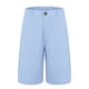 thumbnail image 3 of mfyjkho Pantalones Cortos Para Mujer, Pantalones Cortos De Verano Para Mujer, De Color Liso, Con Bolsillos, Botones Y Cremallera, Cintura Elástica. Pantalones Cortos Para Mujer Xl, 3 of 4