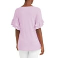 thumbnail image 3 of Women's Sandwash Ruffle Top, 3 of 4
