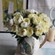 thumbnail image 2 of Flores artificiales Mini peonías Decoración del hogar Flores falsas Caja de dulces Flor, 2 of 6