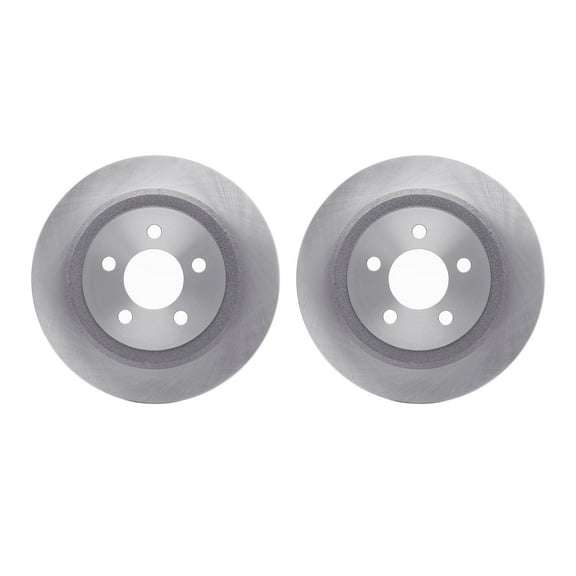 Dynamic Friction Company Rear Brake Rotors 6002-42019