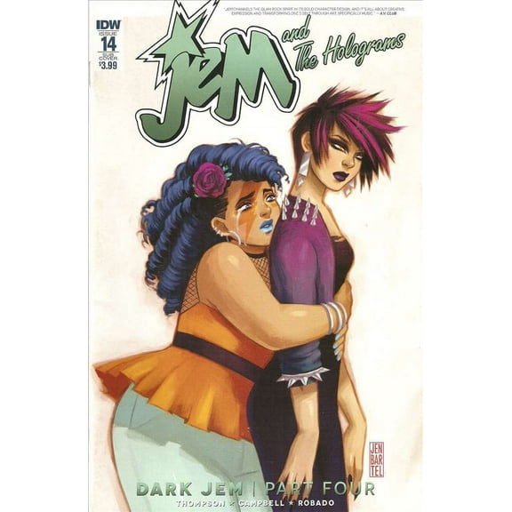 Jem And the Holograms #14A VF ; IDW Comic Book