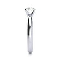 thumbnail image 4 of SuperJeweler 1 Carat Lab Grown Diamond Solitaire Ring In Sterling Silver For Women, 4 of 8