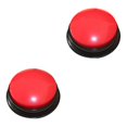 thumbnail image 1 of VONKY 1/2/3/5 Buzzers de Réponse de Bouton de Conversation Enregistrable Interactif pour les Effets Sonores Drôles Parti Inclus Rouge 2PCS, 1 of 1