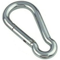 (Pack of 2) Galvanized Steel Snap Link Hook, 5/16\