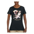 thumbnail image 2 of If It's Not a Yellow Lab It's Just a Dog Gift | Womens Dog Lover Graphic T-Shirt, Black, Small, 2 of 3
