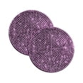 thumbnail image 2 of Portavasos para Coche Sunnimix con Diamantes de Imitación Brillantes de Lujo Rosa 2 piezas, 2 of 8