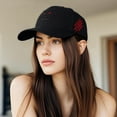 thumbnail image 3 of Gorra Ajustable Tiger Hat Gorras Deportivas Para Aficionados Al Béisbol Gorra Trucker Moderna Para Hombre Y Mujer Black Tiger Talla Única, 3 of 5