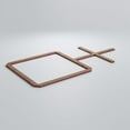 thumbnail image 3 of Ekena Millwork 28 7/8"W x 15 3/8"H x 3/8"T Medium Burnett Decorative Fretwork Wood Wall Panels, Walnut, 3 of 8