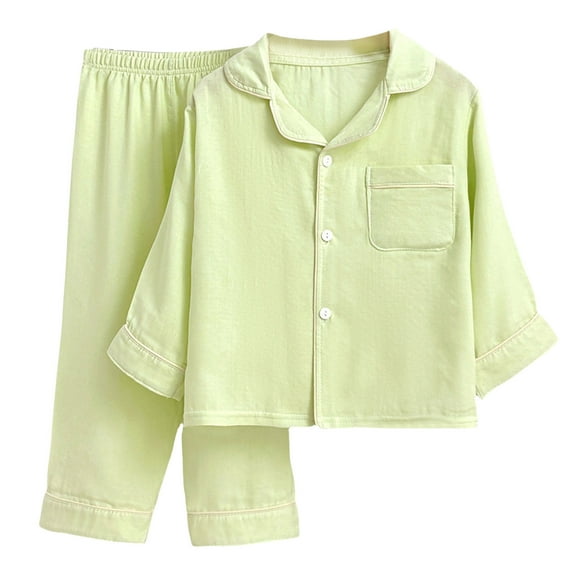 Caqnni Toddler Baby Boy Clothes Long Sleeve Striped Crewneck T-Shirt Top   Solid Drawstring Pants Set Fall Outfits Fall Winter Set for 0 6 12 18 24 M 1t 2t 3t 4t 5t 6t,6-7 Years,Green