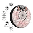 thumbnail image 4 of Logiee Dreamcatcher With Owl Print Spare Tire Cover, Universal Wheel Protectors,Waterproof Dust-Proof UV Sun Wheel Tire Cover,Fit for SUV, RV, Travel Trailer, Truck-14 inch, 4 of 6