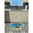 thumbnail image 3 of Carolines Treasures PJC1075RUG Tapis en Mousse à Mémoire de Forme Lavable en Machine Candy Cane Lane Snowman, 3 of 4