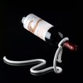 thumbnail image 2 of Magic Floating Chain Wine Bottle Holder Rack Stand Bracket Metal Art, 2 of 2