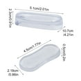 thumbnail image 3 of Toilet Seat Bumper Cushions,5 Pack Pu Toilet Seat Bumpers For Quiet Closing,Universal Toilet Seat Replacement Parts For Most Toilet Seats, 3 of 6