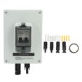 thumbnail image 1 of Miniature Circuit Breaker 40Amp Solar Disconnect Switch DC Waterproof 2P Breaker Box for Thick Cable, 1 of 7