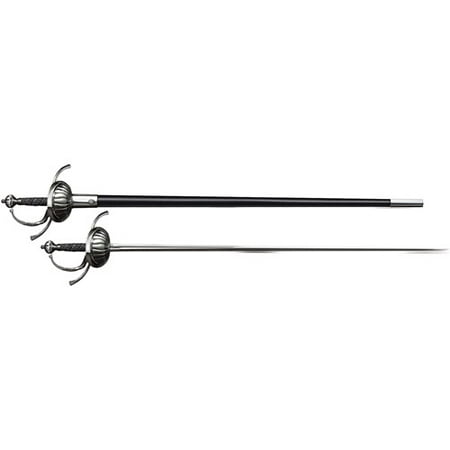 Cold Steel Ribbed Shell Swept Hilt Rapier Sword