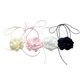 thumbnail image 1 of 4 gargantillas de flores y rosas, gargantilla floral, gargantilla de roseta, joyería Y2K para mujeres, niñas, novia, fiesta de boda, 1 of 6