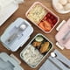 thumbnail image 5 of Caja Bento a prueba de fugas para adultos con fiambrera de 3 compartimentos para niños con cuchara y Tomshoo  Caja Bento, 5 of 7