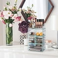thumbnail image 4 of Sorbus Cosmetic Makeup and Jewelry Storage Case Tower Display Organizer - Spacious Design - Great for Bathroom, Dresser, Vanity and Countertop (Teal Thrill), 4 of 15