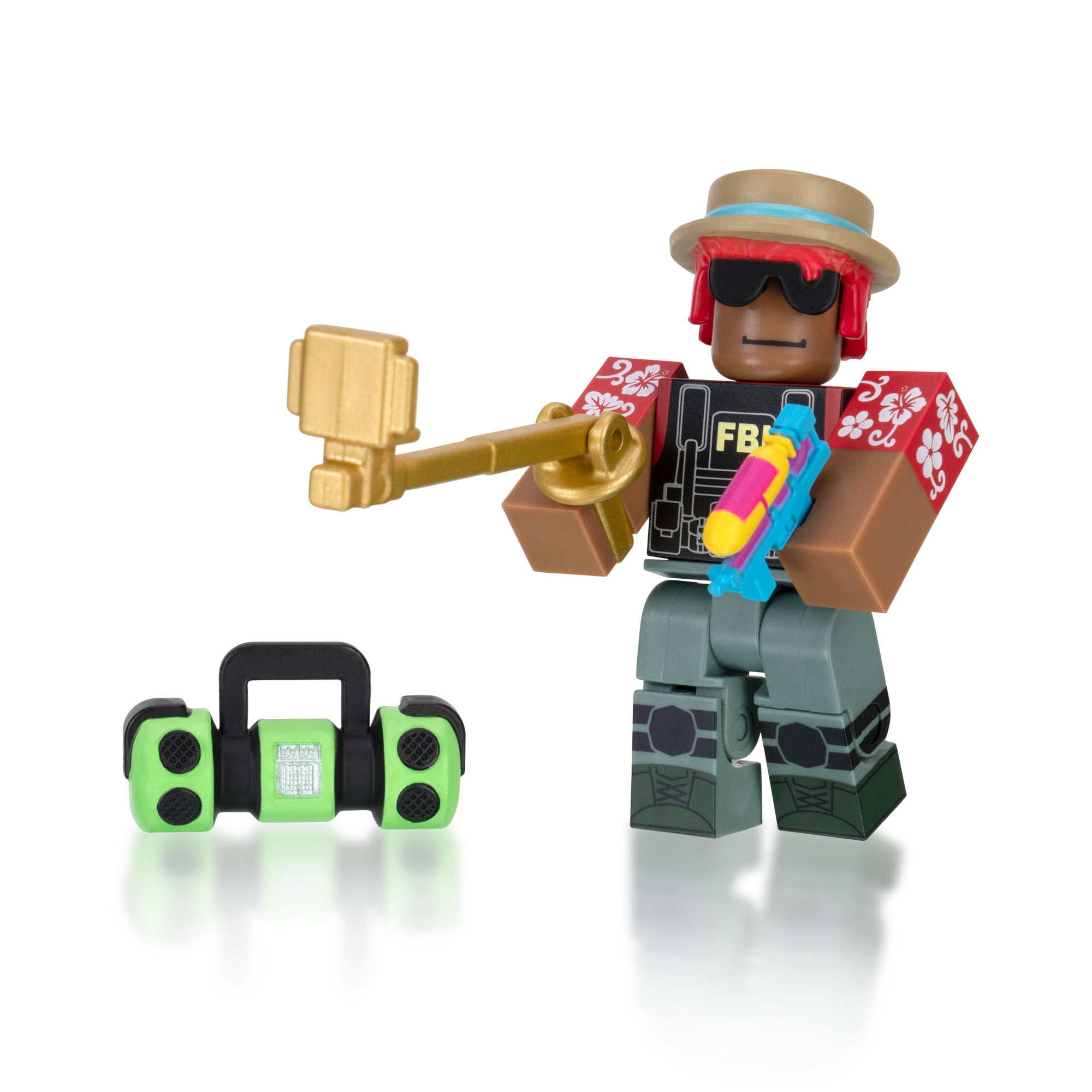 Roblox Avatar Shop Series Collection Party Swat Team Figure Pack Includes Exclusive Virtual Item Walmart Com Walmart Com - party fedora roblox