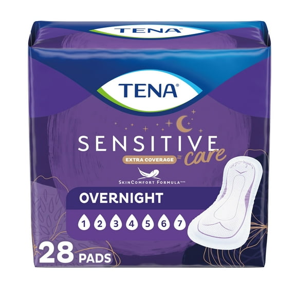TENA Serenity Overnight Pads 3 x 28 Ct.