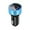 Blue, variant on Xubinwww LED Digital Display Car Fast Charger USB 15W Car Round Smartphone Charger Plug Charging Station Wall Port A Charge Droid Chargers Fast Charging Lighting Flexible Adapter Plug A1385 X 100w