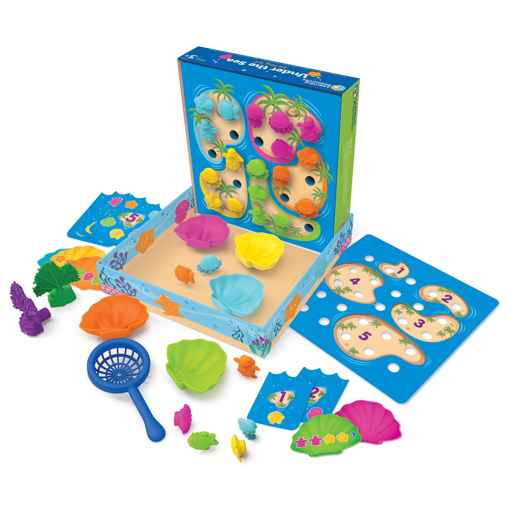 Learning Resources Under the Sea Sorting Set , Sorting Toys for Kids, Ages 3+