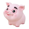 thumbnail image 1 of Hucha de Cerdo Estatua de Cerdo Hucha Botellas pequeñas, Novedad, Olla de Ahorro, Contenedor de Dinero Caja de Ahorro de Dinero para Bar Café Escritor Ojos abiertos, 1 of 9