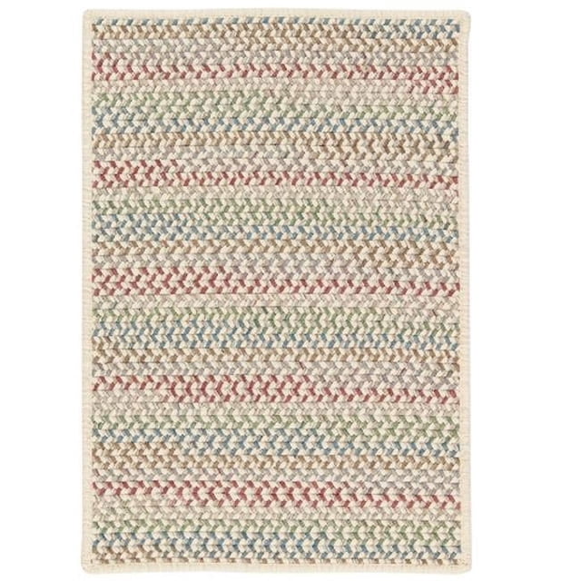 Colonial Mills Rug PN11R024X120S 2 x 10 ft. Chapman Wool Braided Rug Spring Mix
