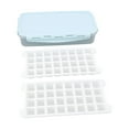 thumbnail image 1 of Juego de caja y bandeja para cubitos de hielo Jadeshay 1,7 L doble capa 64 moldes con tapa, 1 of 12