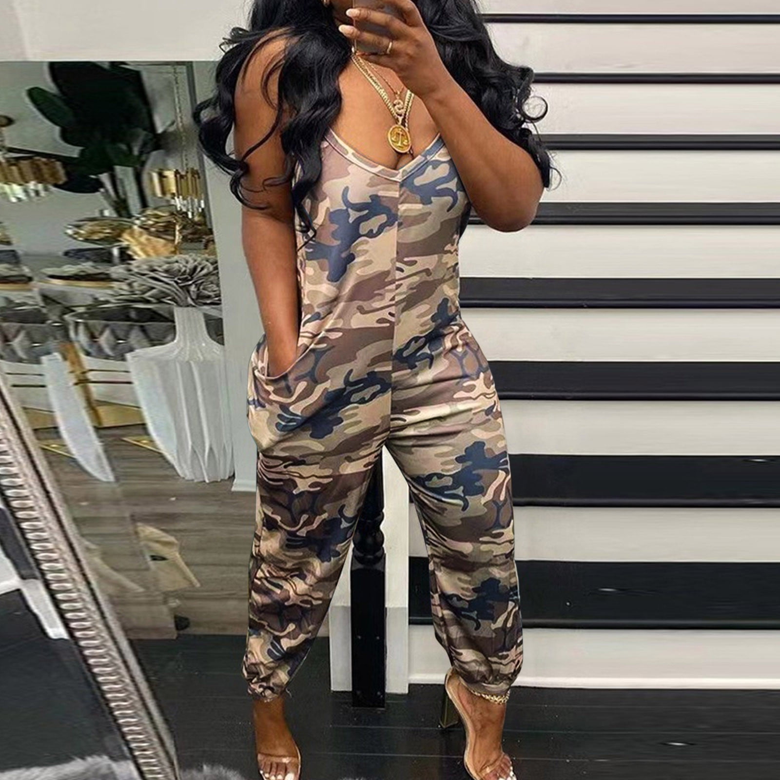 Tangnade Jumpsuit For Women Plus Size 
